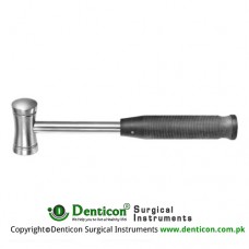 FiberGrip™ Bone Mallet With Plastic Handle Stainless Steel, 26 cm - 10 1/4" Head Diameter - Weight 30.0 mm Ø - 510 Grams